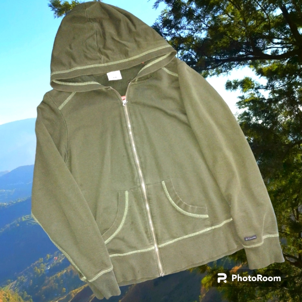 Columbia zip up hoodie